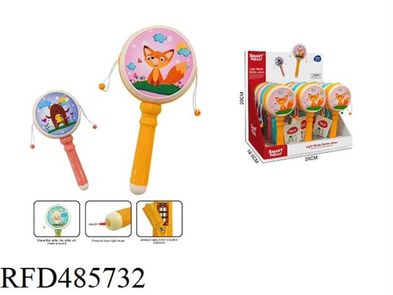 MUSIC RATTLE DISPLAY BOX 12PCS