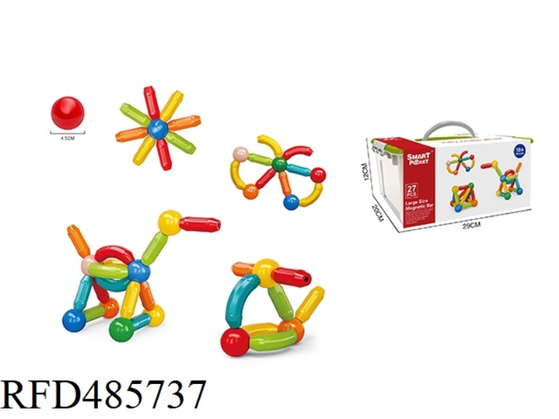 LARGE SIZE EDUCATIONAL MAGNETIC BAR 27PCS