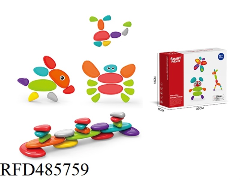 COLOR COBBLESTONE 11PCS