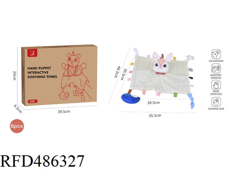 CUTE RABBIT SOOTHING TOWEL