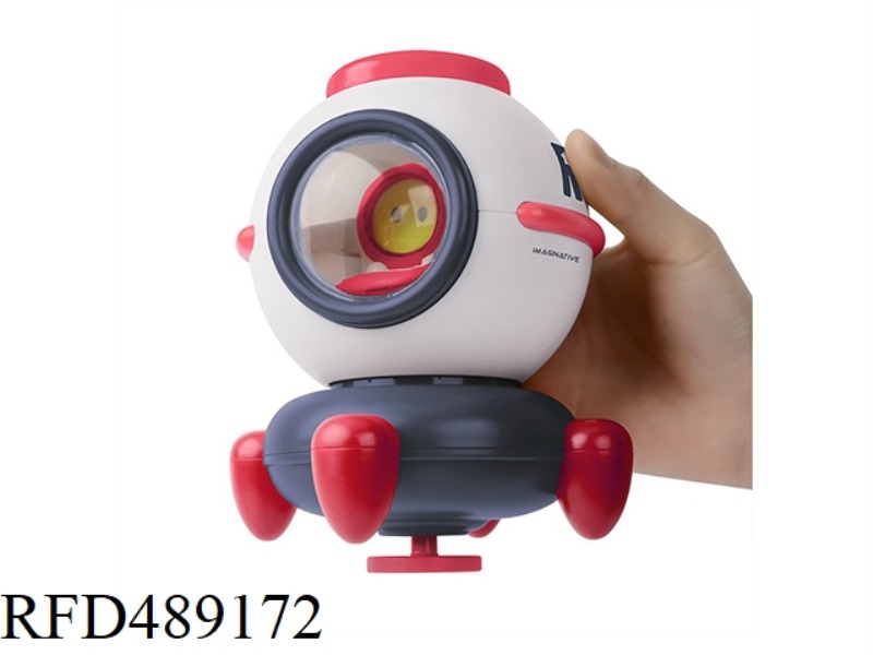 ROTATING SPRAY CRAFT WITH LIGHTS