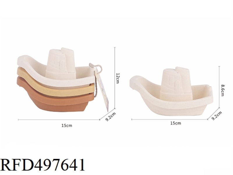 THE BATHROOM FOLDS THE BOAT