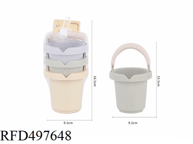 STRAW BATHROOM PORTABLE BUCKET