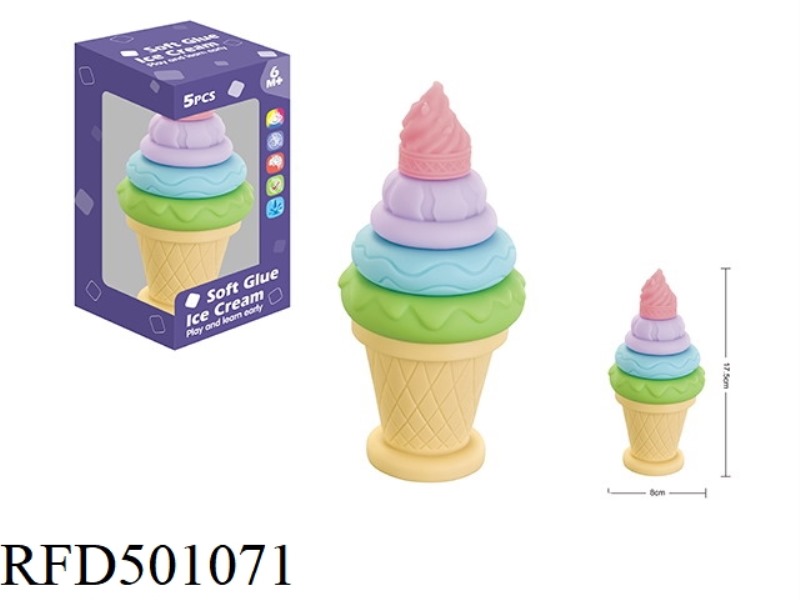 SOFT GLUE ICE CREAM JENGA