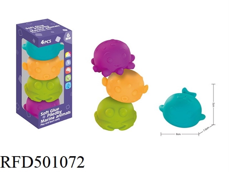 SOFT GLUE OCEAN JENGA