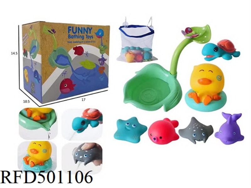 OCEAN BATH PLAY POOL RUBBER SET -1