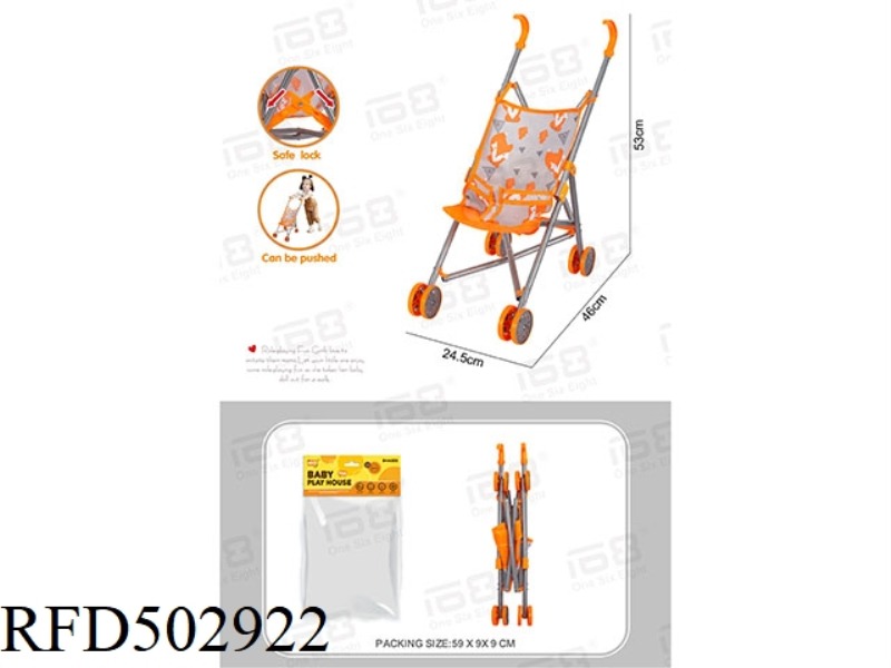 BABY RECLINING TROLLEY (IRON)
