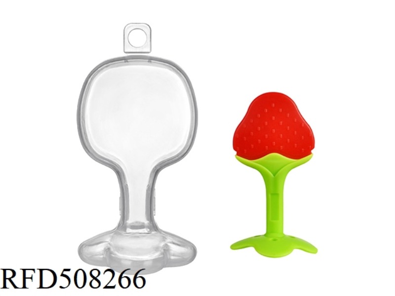 SILICONE BABY DENTAL GEL (STRAWBERRY)