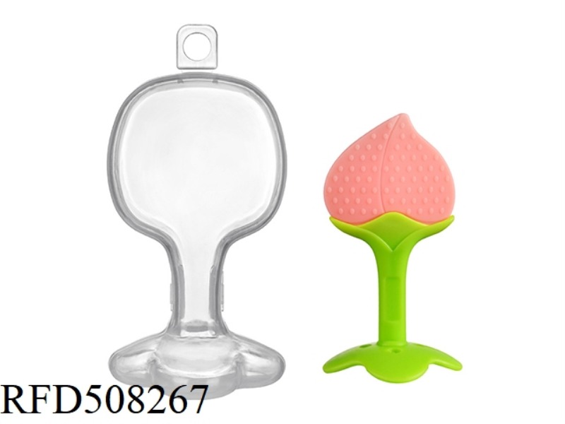 SILICONE BABY TOOTH GLUE (PEACH)