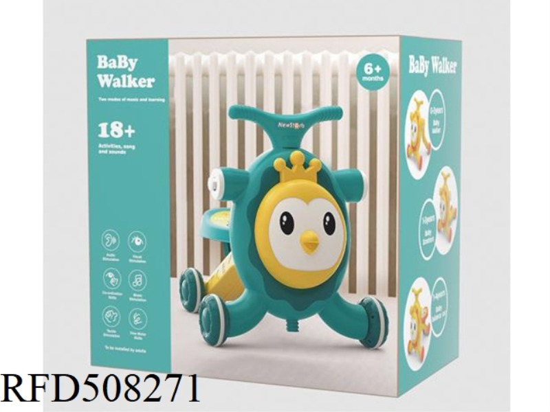 3 IN 1 BABY WALKER (WITH LIGHTS, MUSIC)
