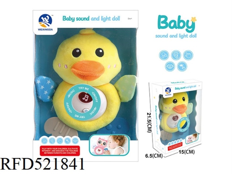 SOUND LIGHT MUSIC TO SOOTHE DUCKLINGS (WATERABLE DENTAL CLEANING GLUE)