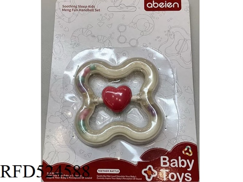 BABY HEART RATTLE