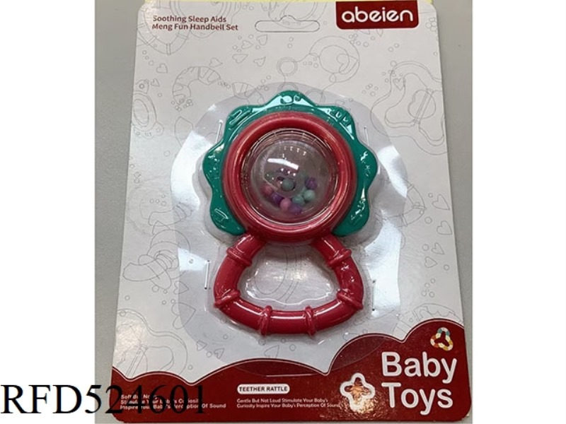 BABY FLOWER RATTLE