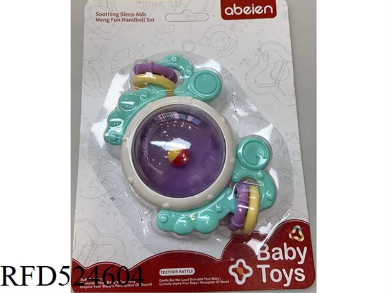BABY TOOTH GLUE CRAB BALL RATTLE