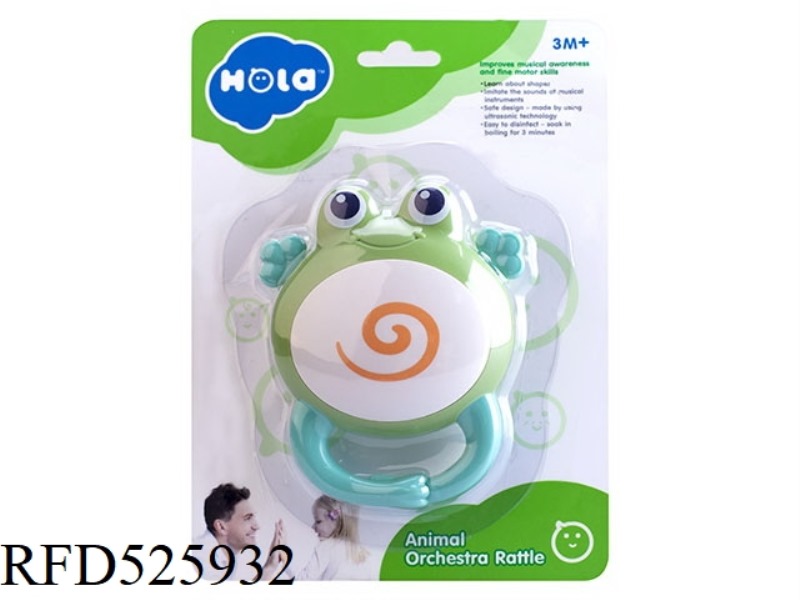 THE ANIMAL BAND RING THE BELL. - FROG