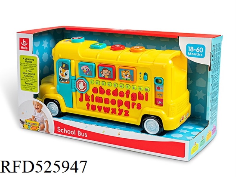 LEARNING SCHOOL BUS (LIGHT/MUSIC)