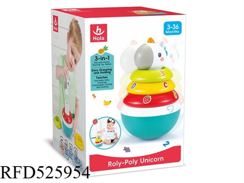 UNICORN TUMBLER (TUMBLER/SET OF FERRULE)