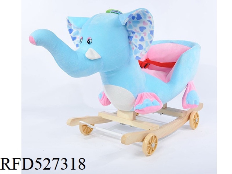 THE BLUE ELEPHANT SHOOK THE CART