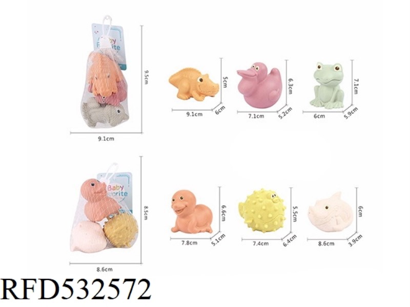 NON-POROUS MARINE ANIMAL OF STRAW