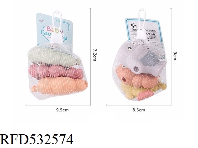 STRAW STOCK COMBINATION PORELESS SERIES MARINE ANIMALS