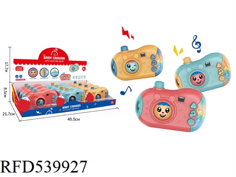 CARTOON PUZZLE CAMERA 12PCS