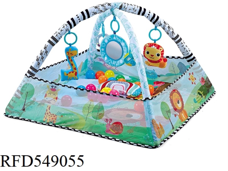 FOREST COLOR FENCE 2-IN-1 20 OCEAN BALL SUPER SOFT PILLOW BAG