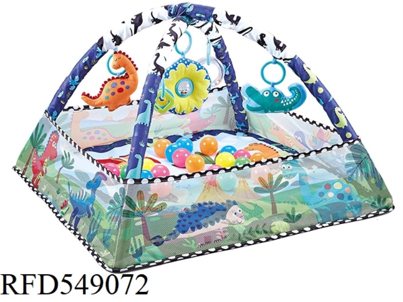 4-WAY SEINE DINOSAUR 2-IN-1 20 OCEAN BALLS