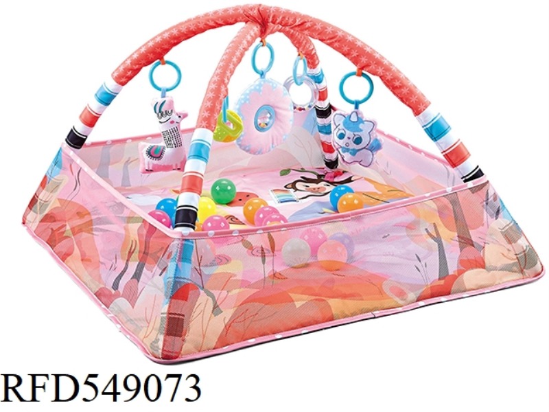 4-WAY FENCE PINK 2-IN-1 20 OCEAN BALLS