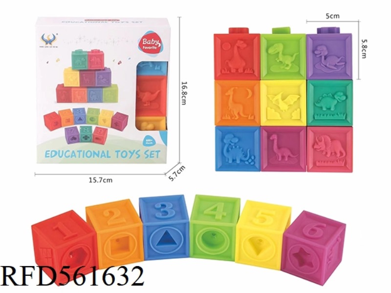 DINOSAUR NUMBER BLOCK