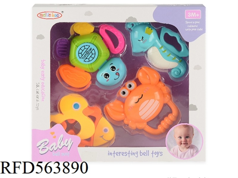 5 BABIES RINGING THE BELL