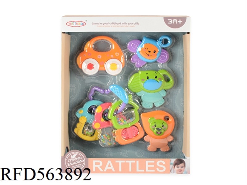 5 BABIES RINGING THE BELL