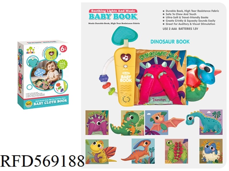 MUSIC BOOK - DINOSAUR WORLD