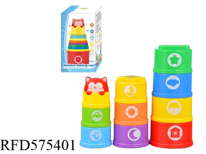 SOUND AND LIGHT STACKED CUPS