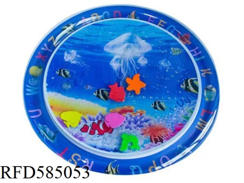 JELLYFISH INFLATABLE BABY PAT PAD MARINE LIFE PAT PAD ROUND