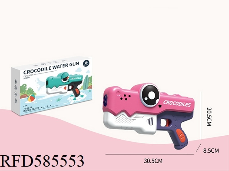 TIDE PLAY CROCODILE SQUIRT GUN-PINK (TRUMPET)