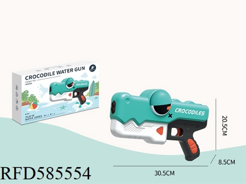 TIDE PLAY CROCODILE SQUIRT GUN-GREEN (TRUMPET)