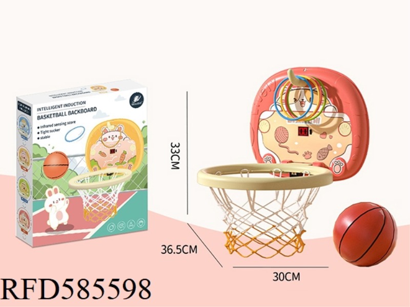 KITTEN BASKETBALL RACK (SCOREBOARD) + RING (1 HOOK 6 LAPS)