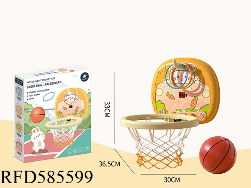 RABBIT BASKETBALL RACK (SCOREBOARD) + RING (1 HOOK 6 LAPS)