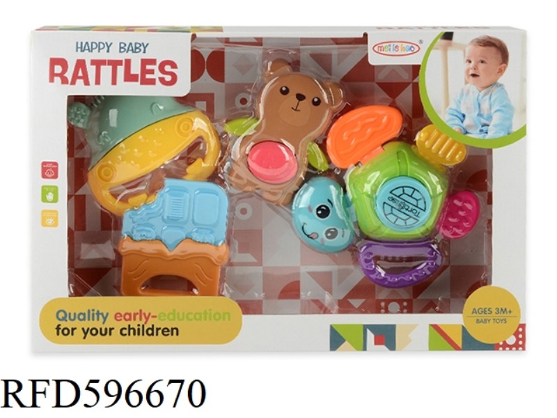 4 BABY RINGING BELLS