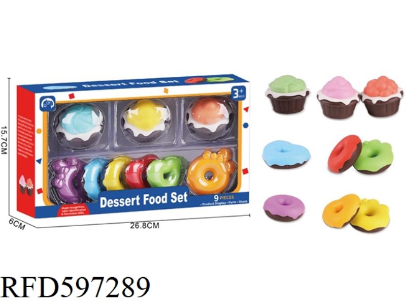 PAPER CUPCAKE * 3 DONUTS * 6