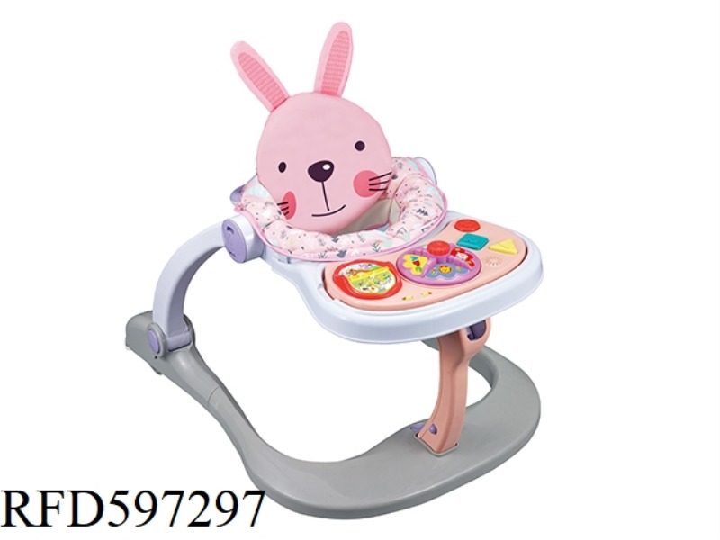 JOY 4-IN-1 SMART BABY WALKER (PINK RABBIT)