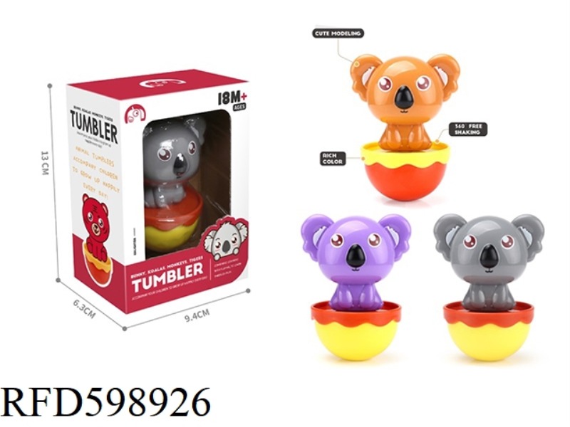 KOALA TUMBLER BABY GRIP EDUCATIONAL EARLY EDUCATION TOY