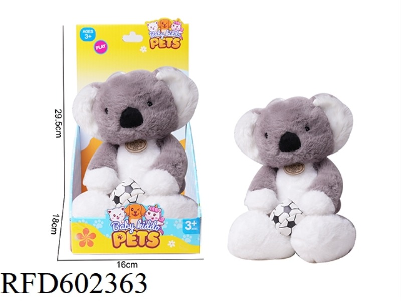 PLUSH COMFORT DOLL FOOTBALL BABY ANIMAL - KOALA