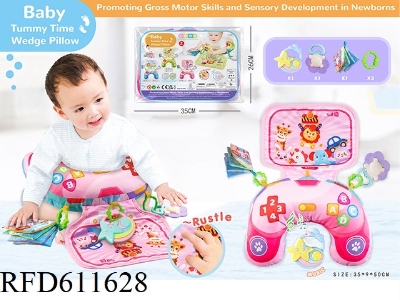 (POWDER + MUSIC BOX) LIE ON YOUR STOMACH AND PLAY BABY PILLOW