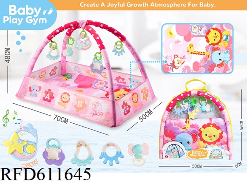 (POWDER + MUSIC BOX) BABY FITNESS BLANKET