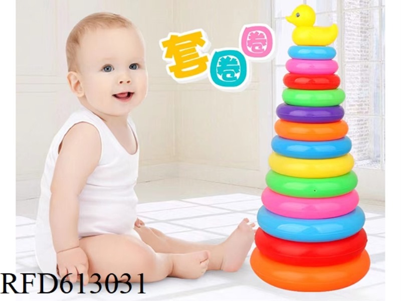 13 LAYERS OF DUCK RINGS