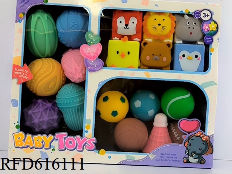 HANDBALL ANIMAL SPORTS BALL BOX SET