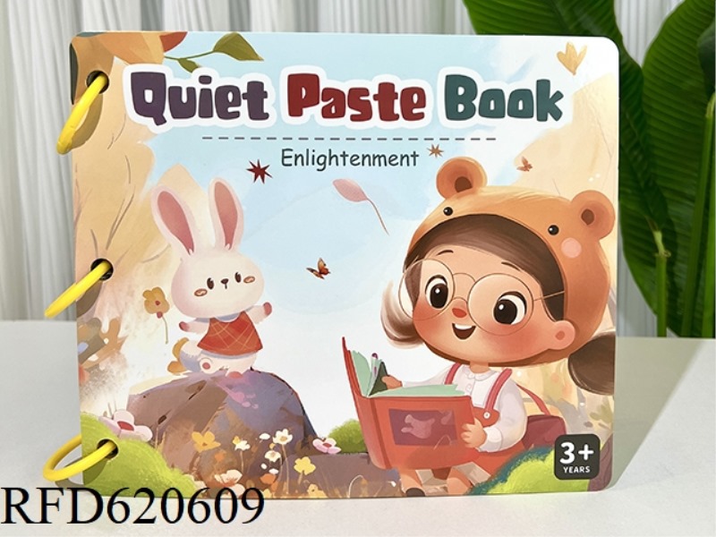 QUIET BOOK ADVANCED 18 PAGES +12 CARDS