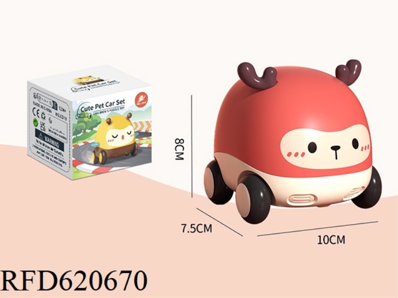 INERTIA BOOSTER CAR DEER TAPE TEETHER