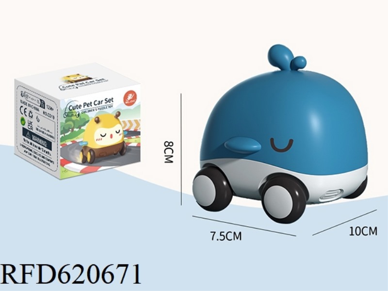 INERTIAL POWER CAR WHALE TAPE TEETHER